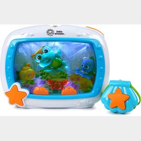 BABY EINSTEIN SEA DREAMS SOOTHER CRIB TOY WITH REMOTE, LIGHTS AND MELODIES FOR NEWBORNS AND UP