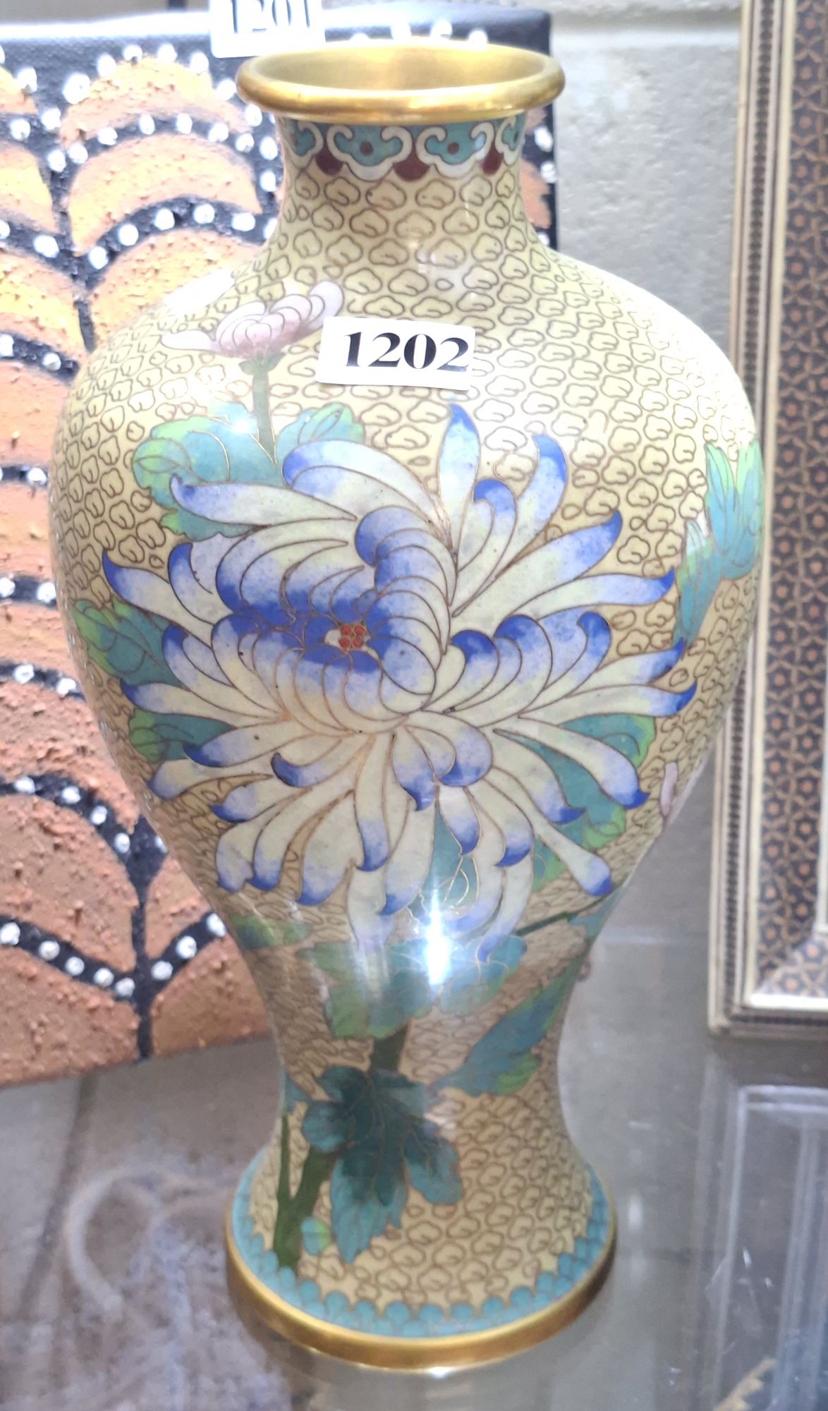 Chinese Cloisonne Vase