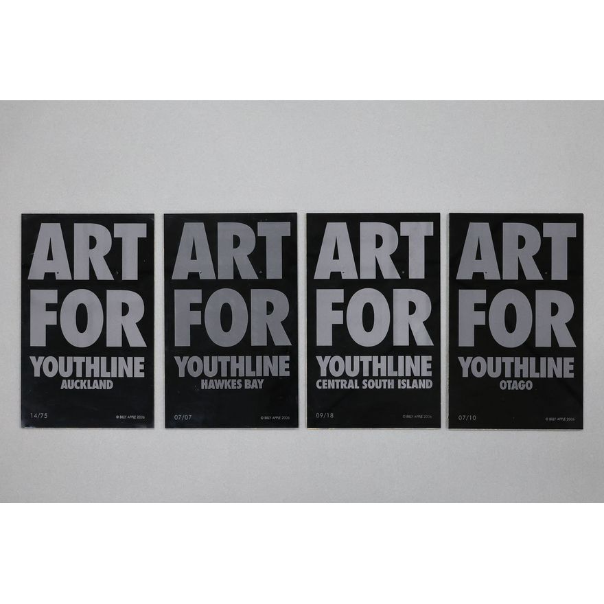 Billy Apple 'Art for Youthline'