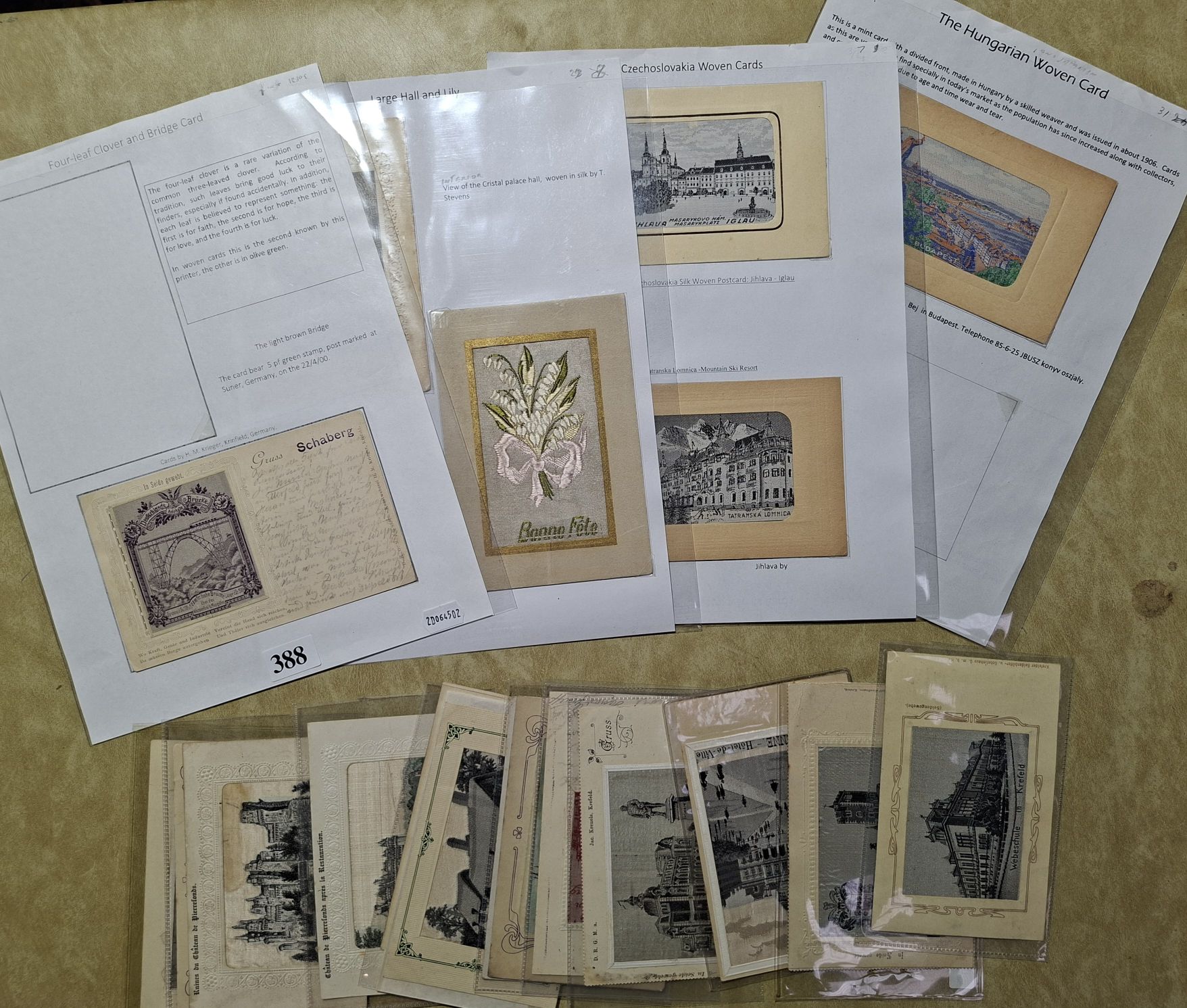 Silk Postcards