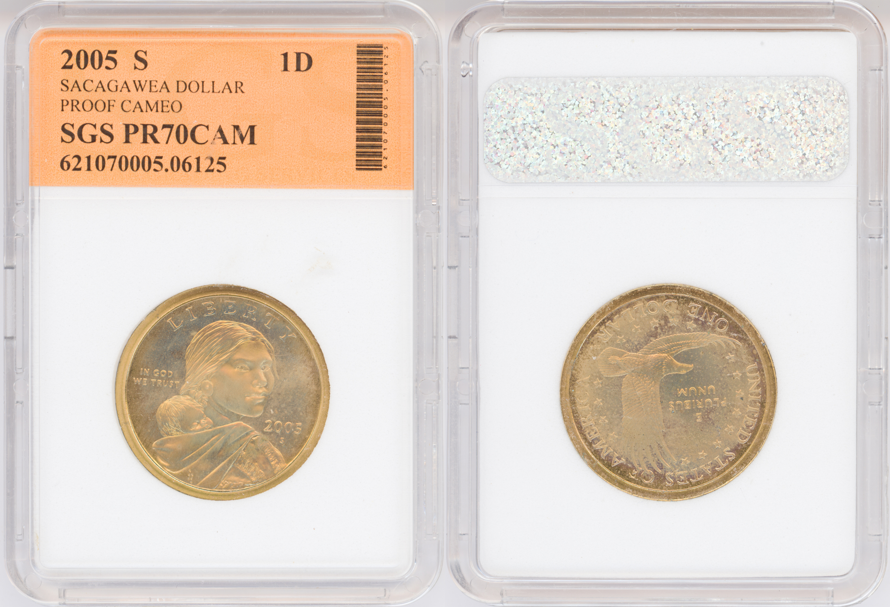 The United States of America, One Dollar, 2005-S, PR70DCAM