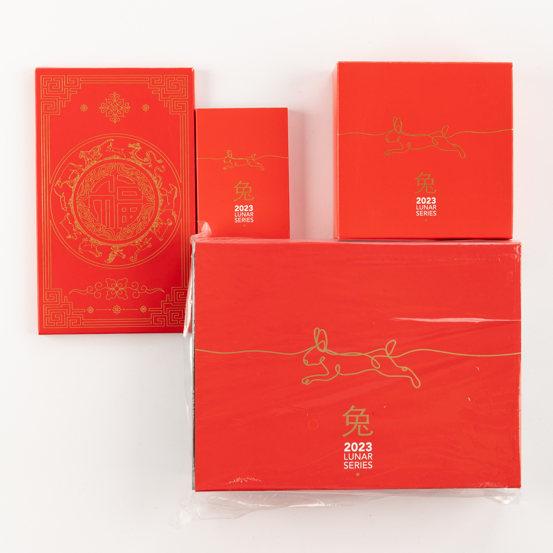Elizabeth II, RAM - 2023 Lunar Series Year of the Rabbit, One Dollar - One Hundred Dollars, 2023, FDC