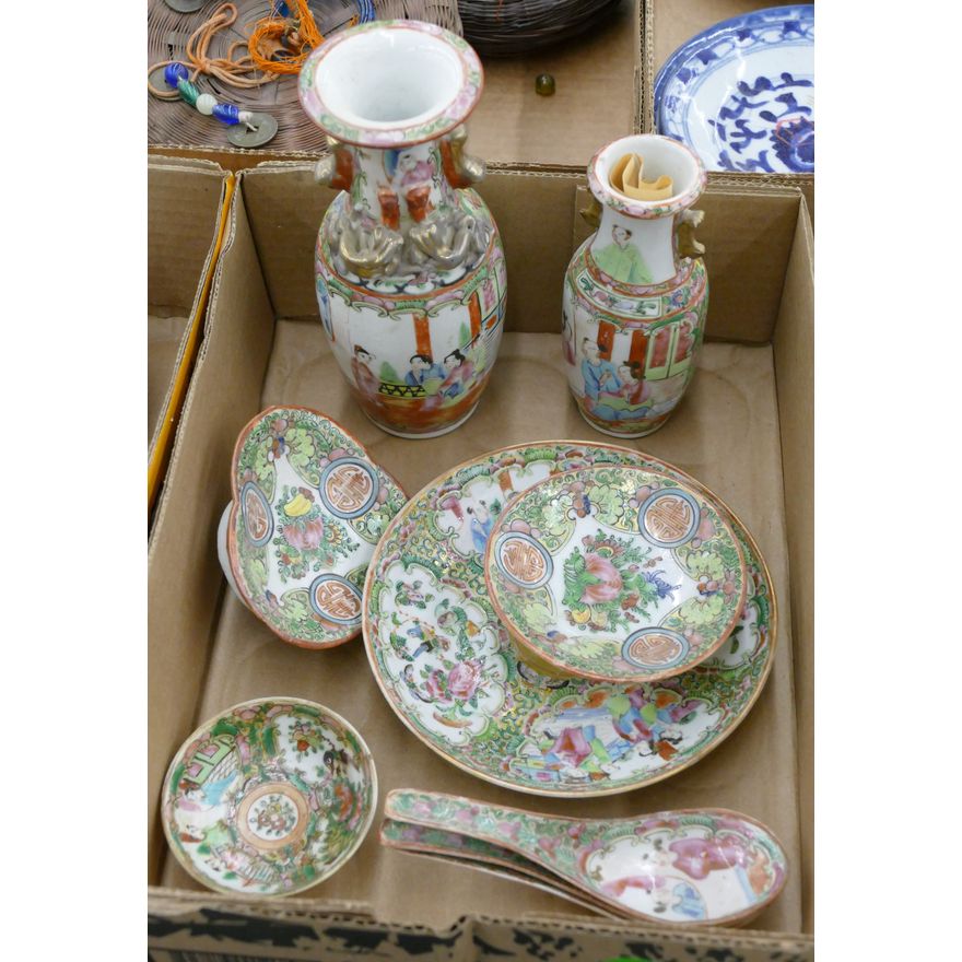 Box Old Chinese Rose Medallion
