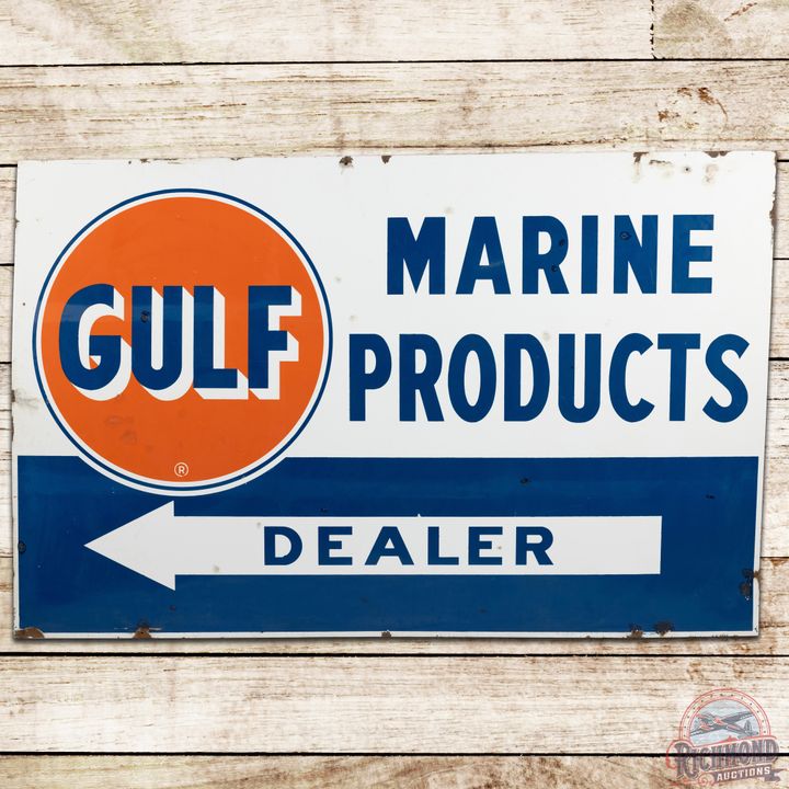 6' Gulf Marine Products Dealer SSP Sign - 7.5