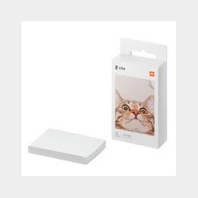 Xiaomi Portable Photo Printer Paper 20 sheets - Highly adhesive sticky back Zink inkless printing technology-51683/1243