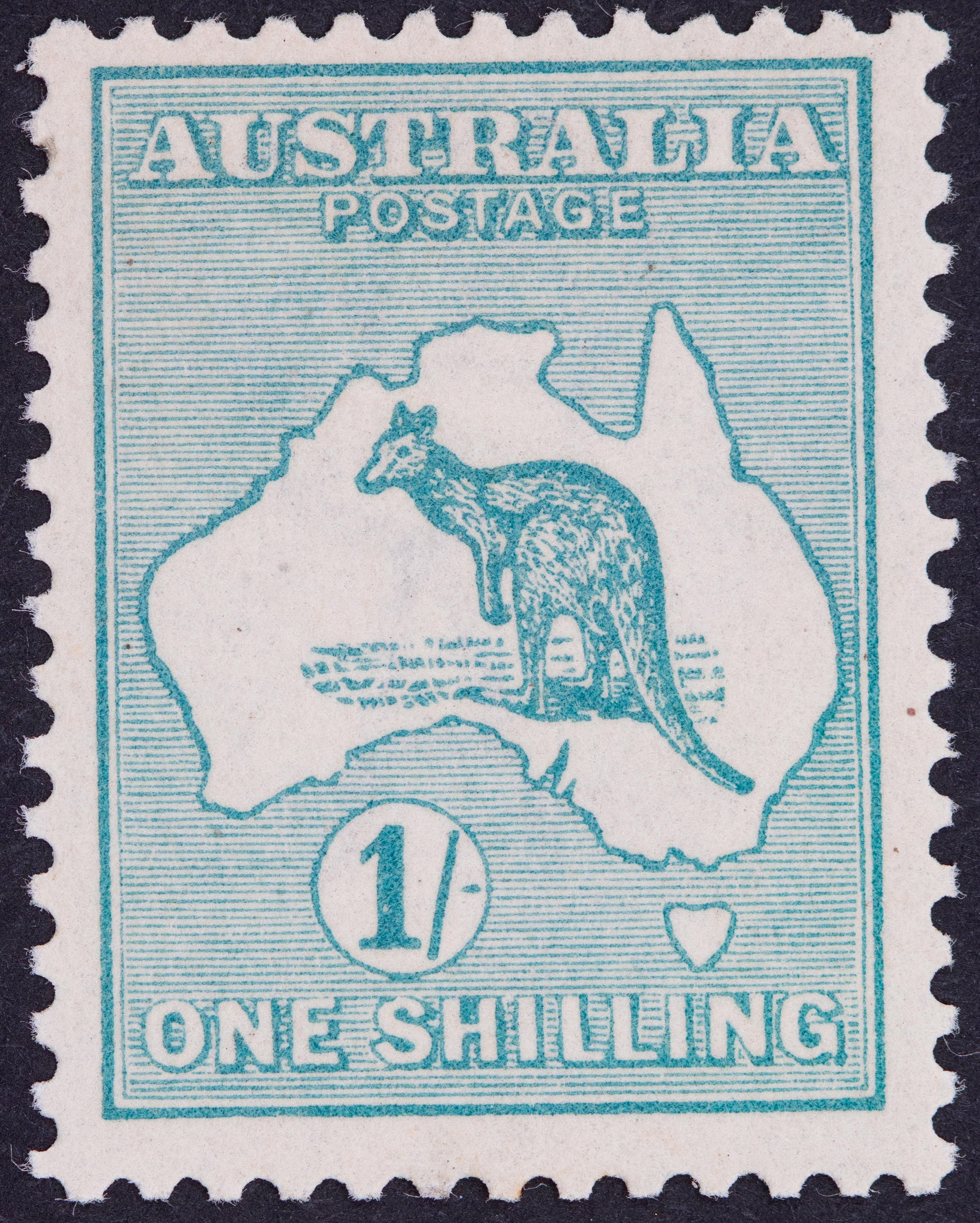 Second Watermark, One Shilling, 1915, Fine