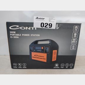 CONTI 300W POWER STATION | LITHIUM | DC- AC- USB | 298 WH | CI-300A