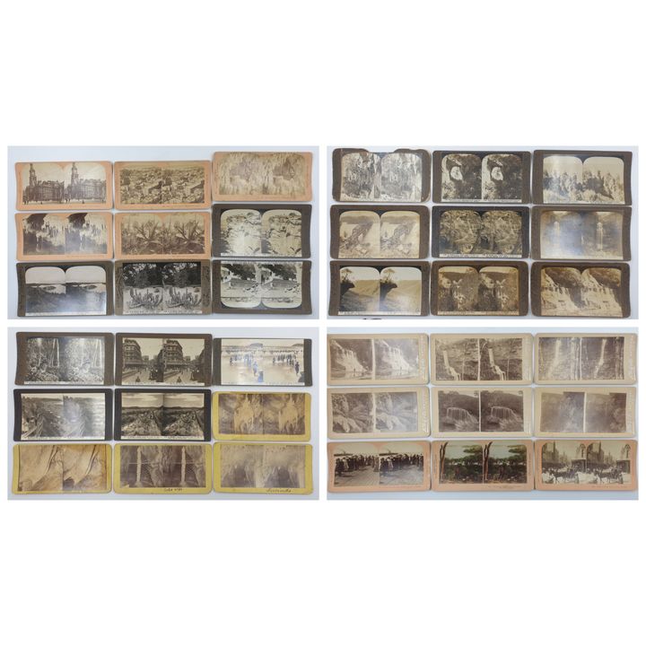 Stereograph Cards - NSW (x36)