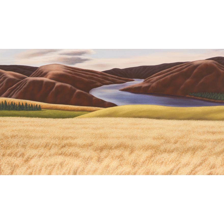 Doug Martindale ''Winding Rivers'' Pastel