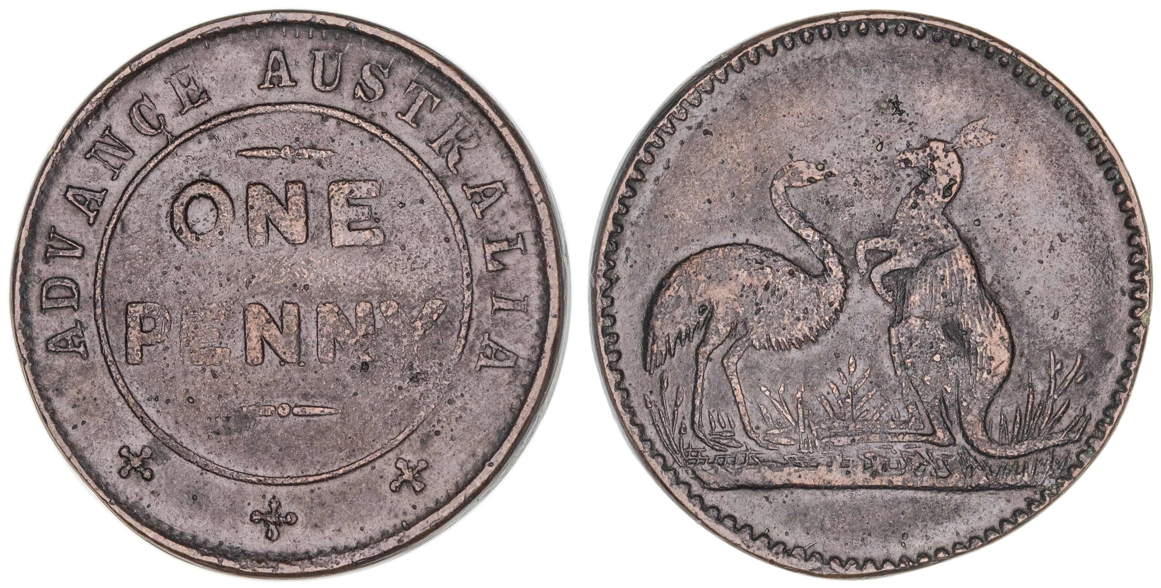 Whitty & Brown, Sydney, NSW., Penny, ND, VF