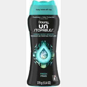 DOWNY UNSTOPABLE IN-WASH SCENT BOOSTER BEADS, FRESH, 13.4 OZ