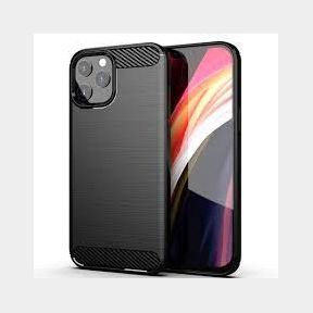 CellTime™ iPhone 12 / iPhone 12 Pro Shockproof Carbon Fiber Design Cover - Grey | SM 51663/4238 B4 (S7) SB