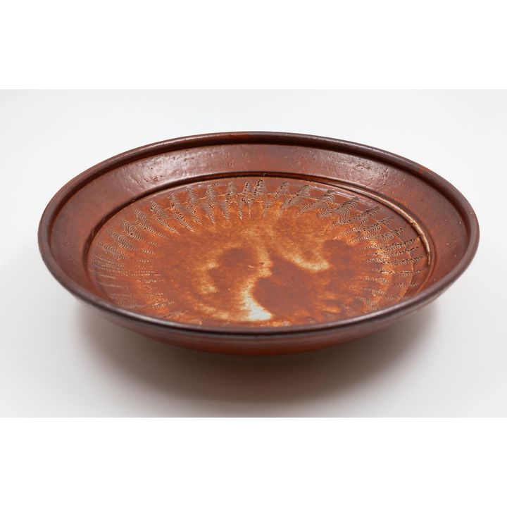 Len Castle - Shino glaze dish
