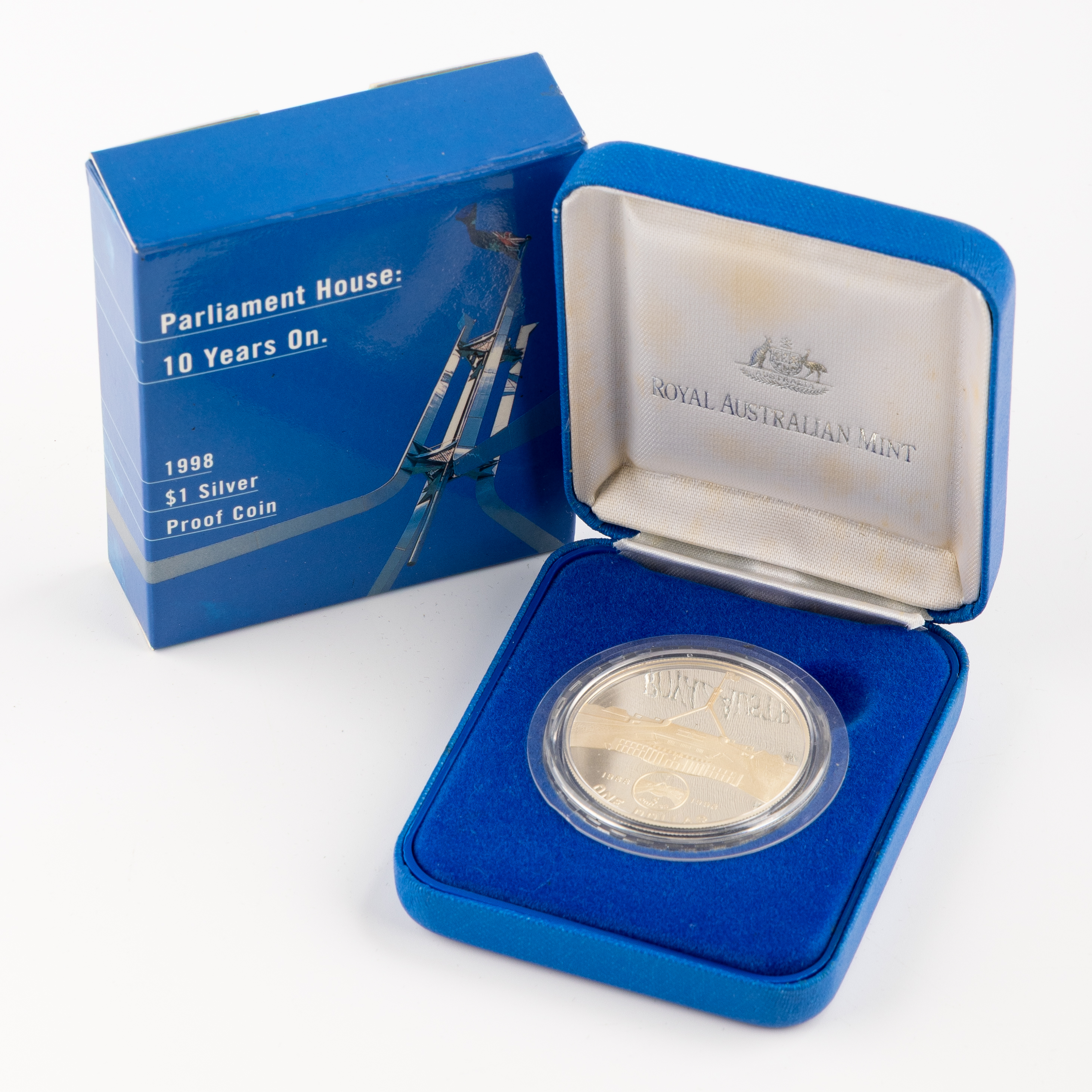 Elizabeth II, Parliament House: 10 Years On, One Dollar, 1998, FDC
