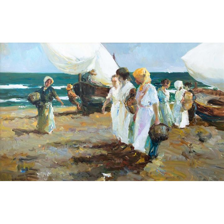 By the Shore by Giner Bueno (1935- )