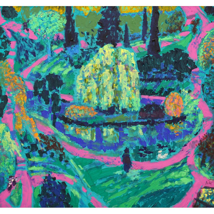 Jack McLarty ''Laurelhurst Park'' 2003 Acrylic