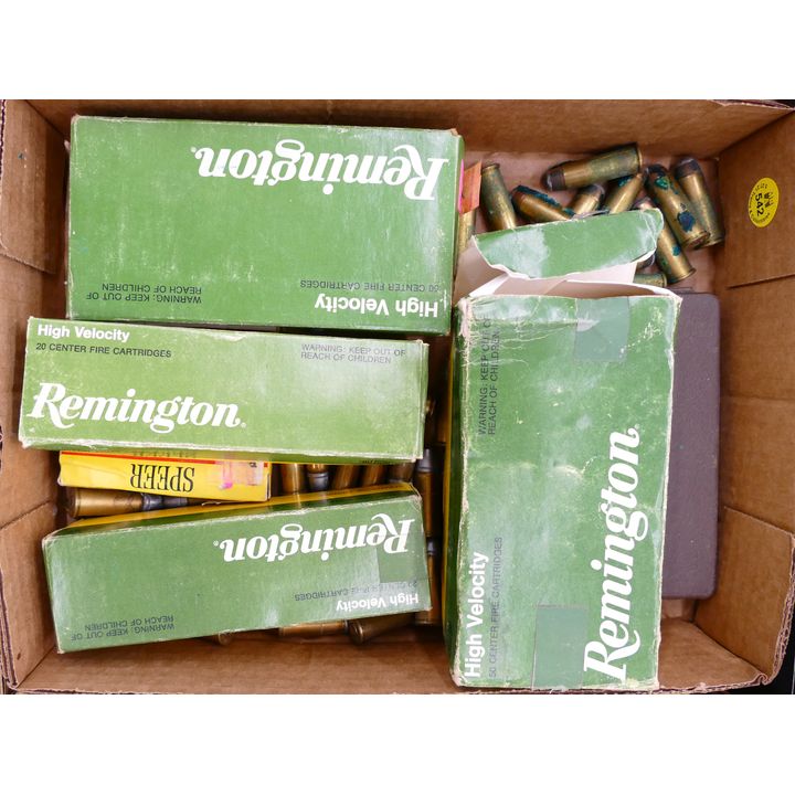 Box 44 Remington Ammunition- 140+ Rounds