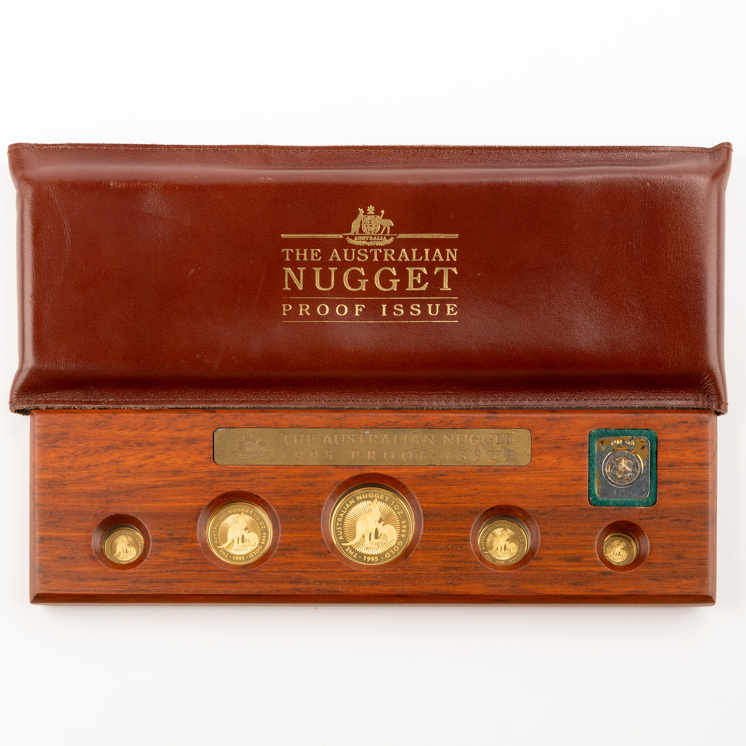 Elizabeth II, Nugget Series, Five Dollars - One Hundred Dollars, 1995, FDC