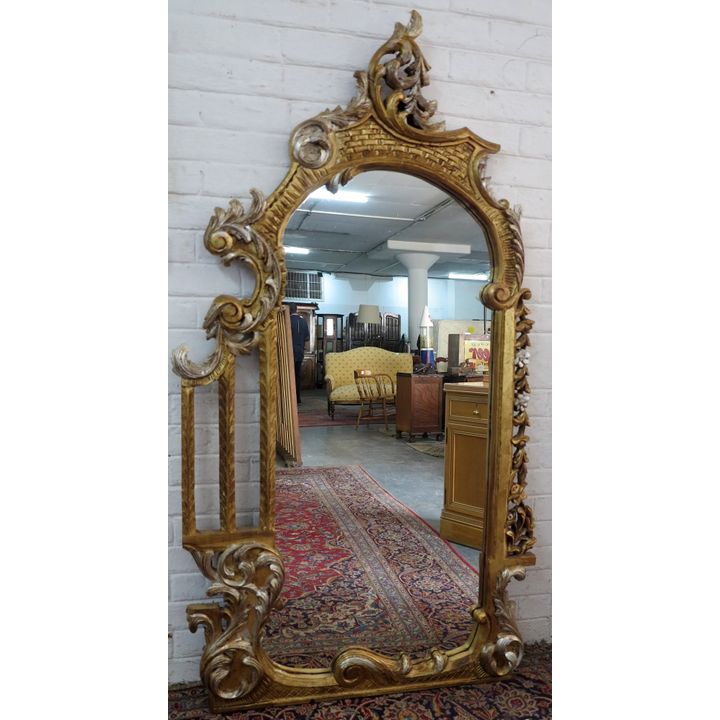 MASSIVE GILDED MIRROR