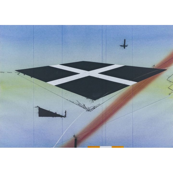 Jeffrey Bishop ''Assassin'' (War of Ockham) 1981 Mixed Media