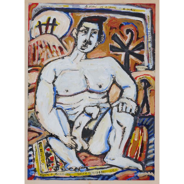 Nigel Brown 'A man is a man'