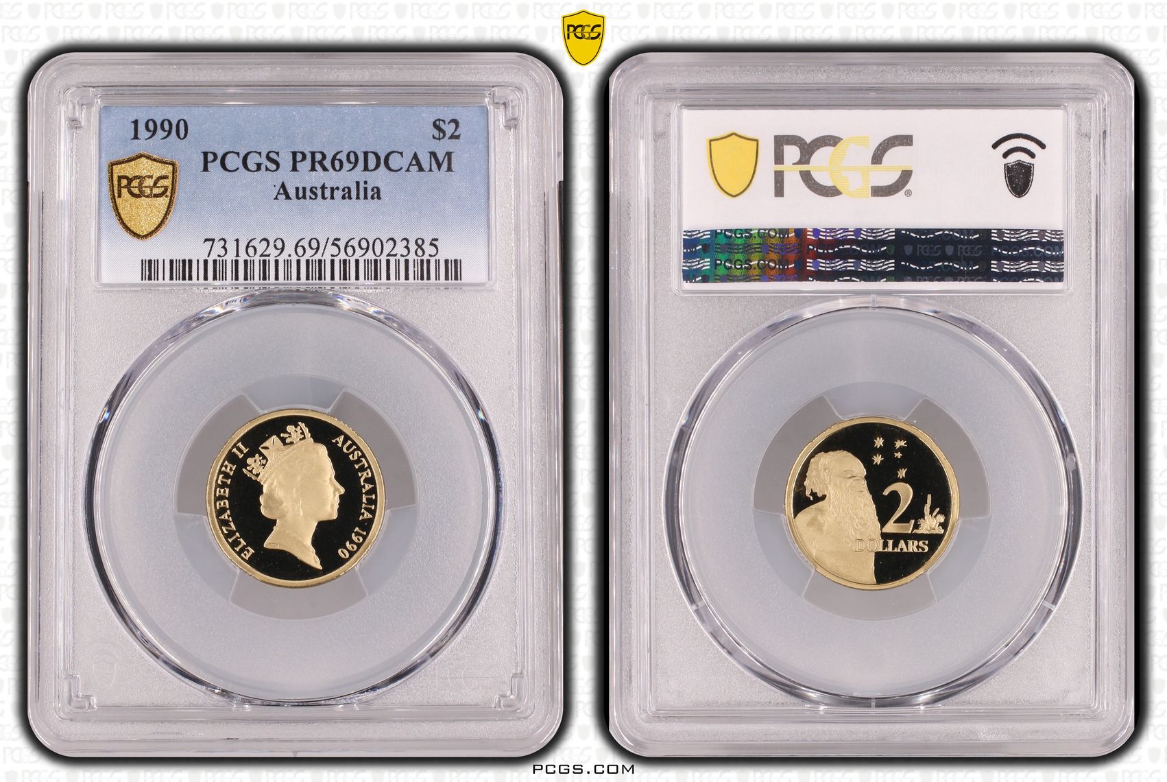 Two Dollar, 1990, PCGS PR69DCAM
