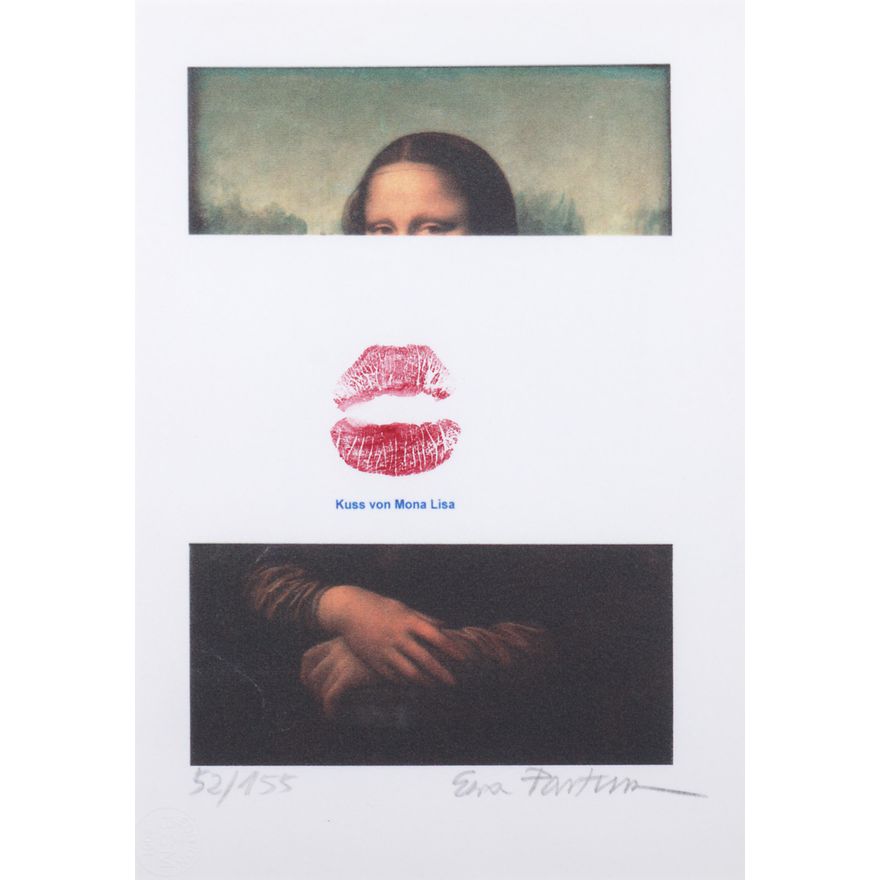 Ewa Partum | Kuss von Mona Lisa