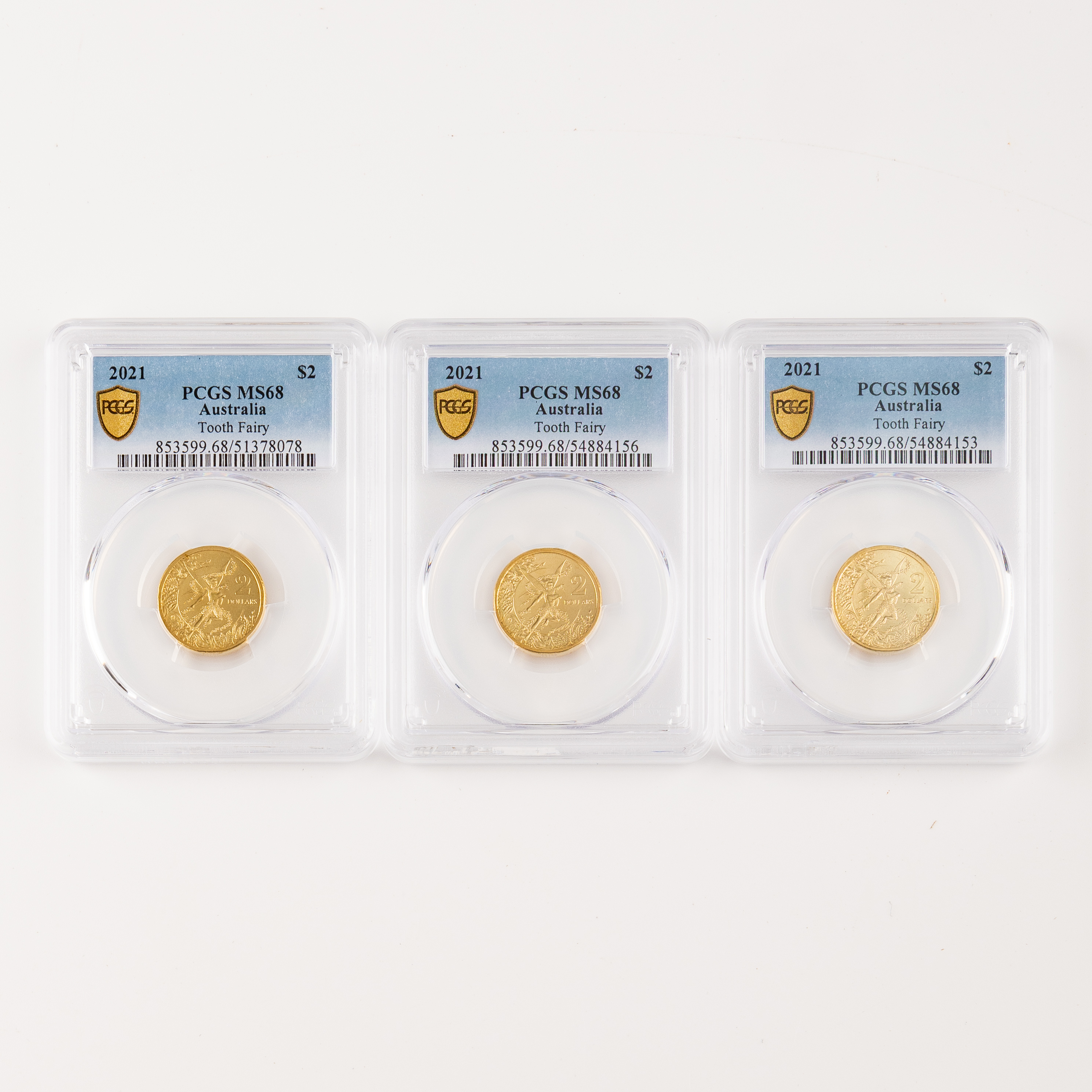 Tooth Fairy, Two Dollars, 2021, PCGS MS68