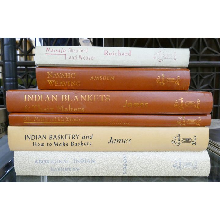 6pc Rio Grande Press Indian Art Books