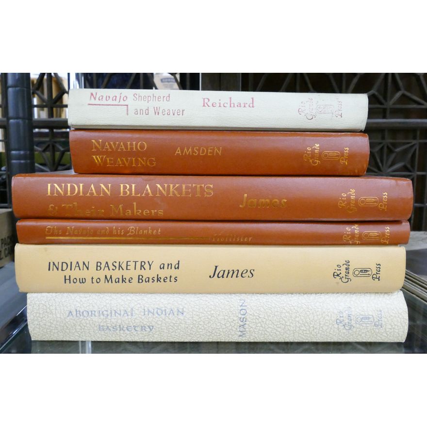 6pc Rio Grande Press Indian Art Books