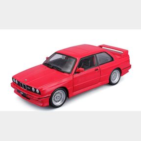 Bburago - 1988 BMW M3 E30 (Red) 1/24 Diecast Car 18-21 100 | 51743/10008 AS B2 (S1)