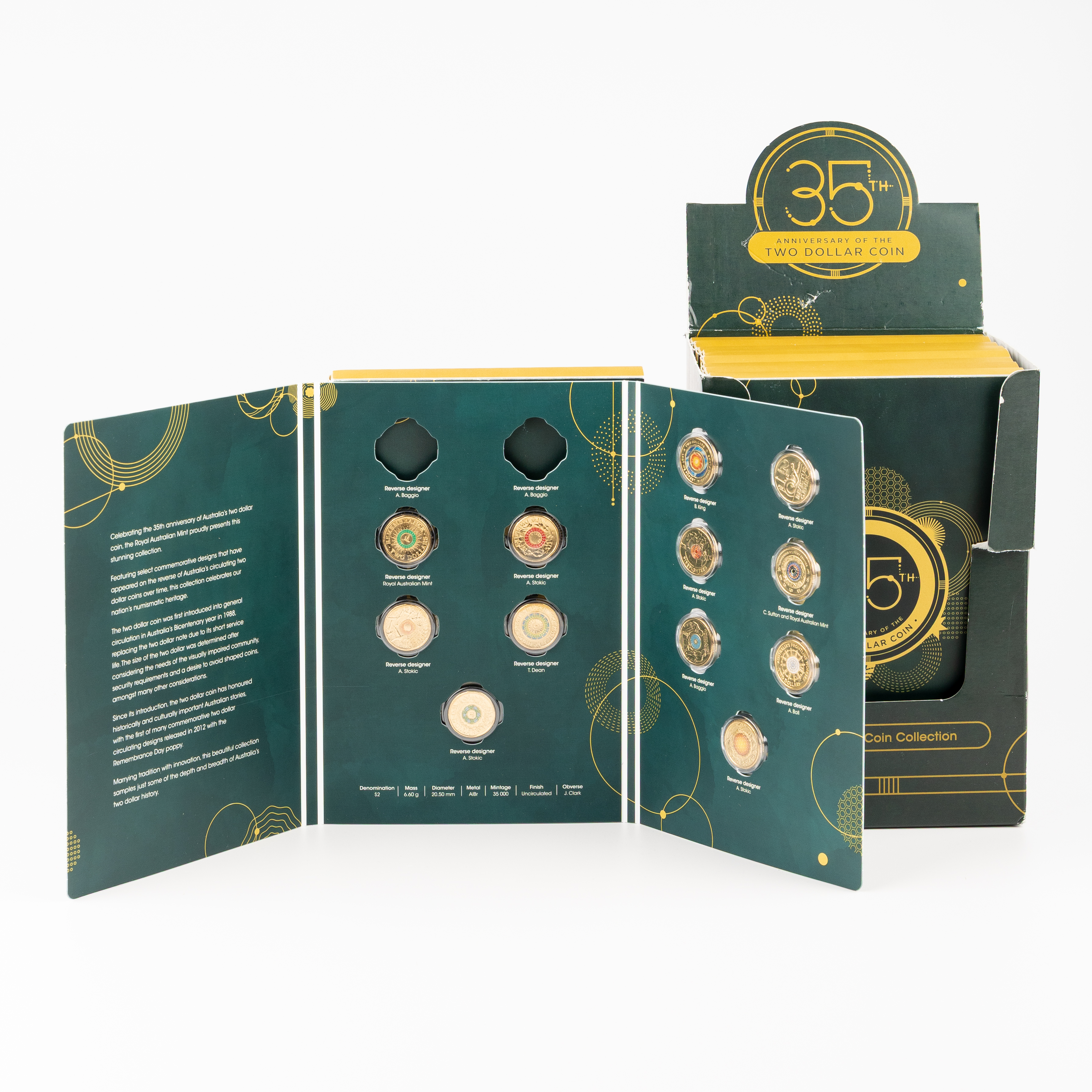 Elizabeth II, RAM - 35th Anniversary of the Two Dollar Coin, Two Dollars, 2023, UNC