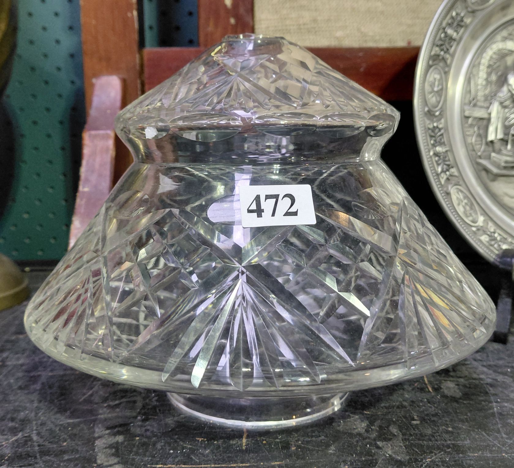 Cut Crystal Lamp Shade