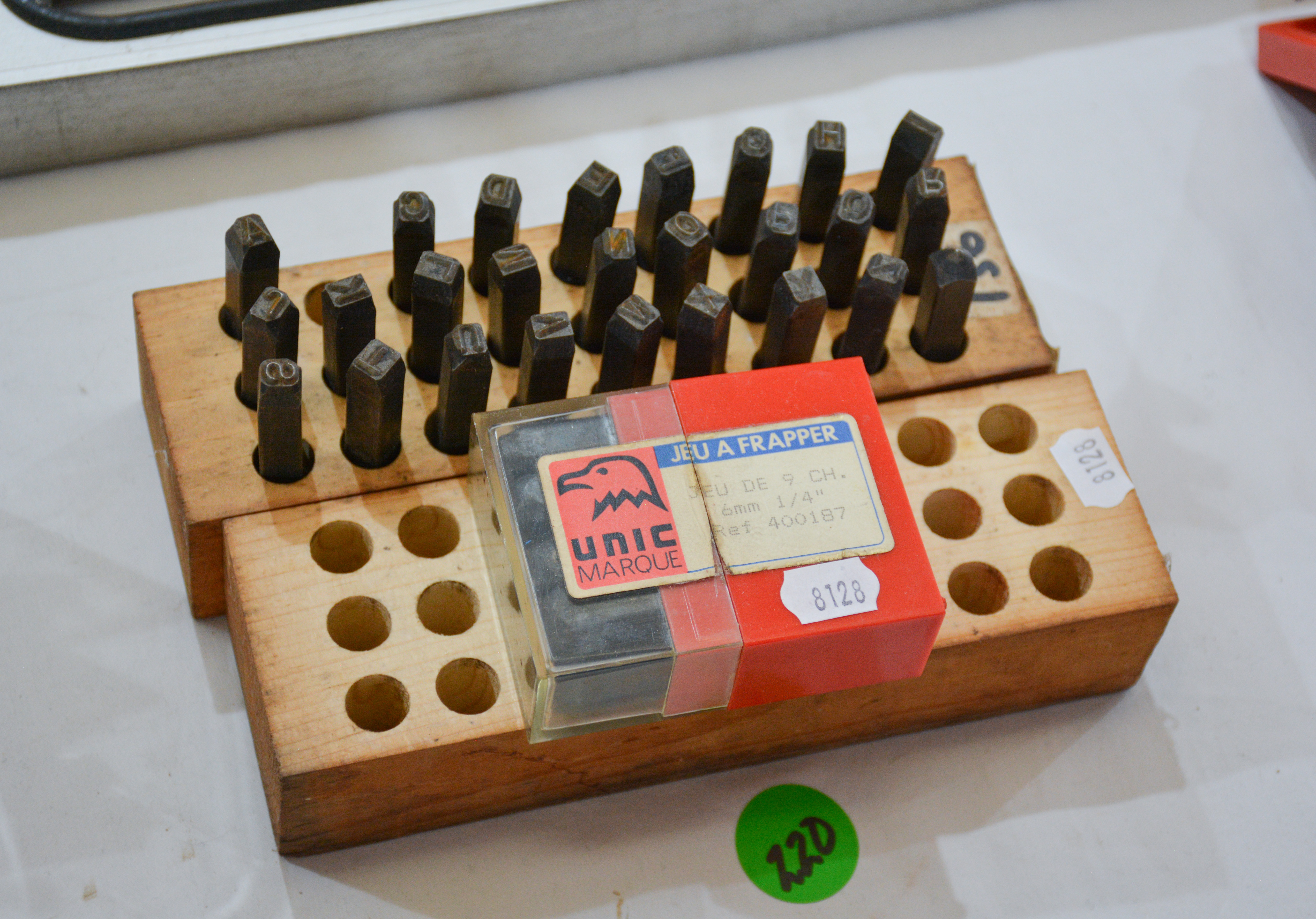 Alphabet and Number Punches — sold at auction in New Zealand for $25