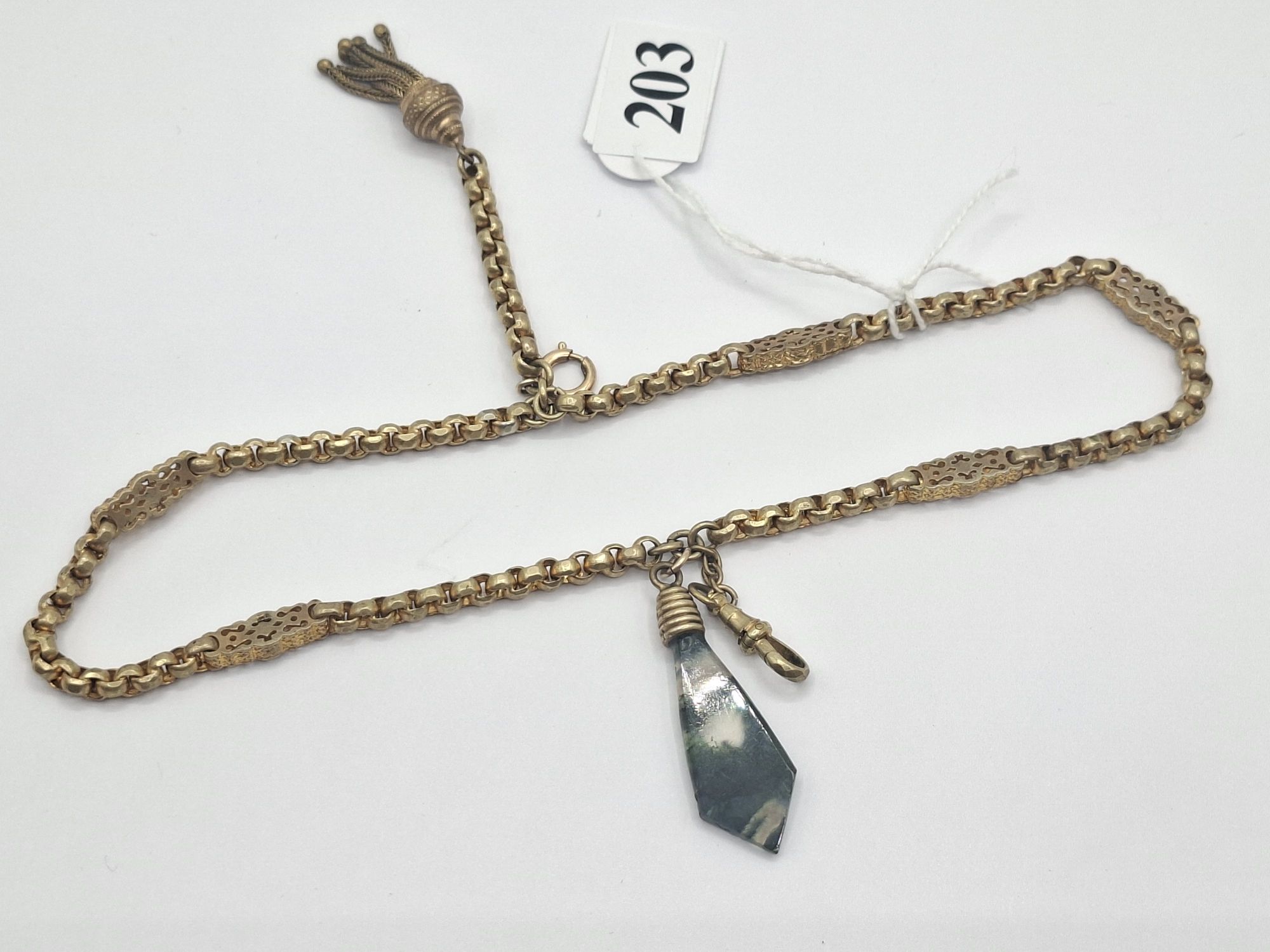 203 · VICTORIAN ALBERTINA WATCH CHAIN