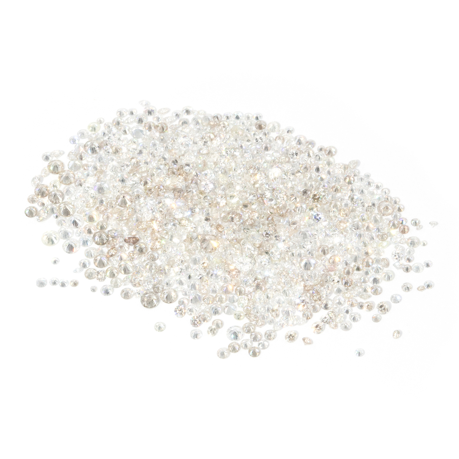 10.04 Carats Mixed Melee Diamond Parcel