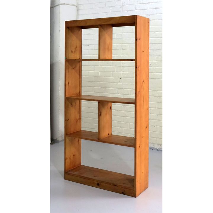 PINE OPEN BOOKSHELF