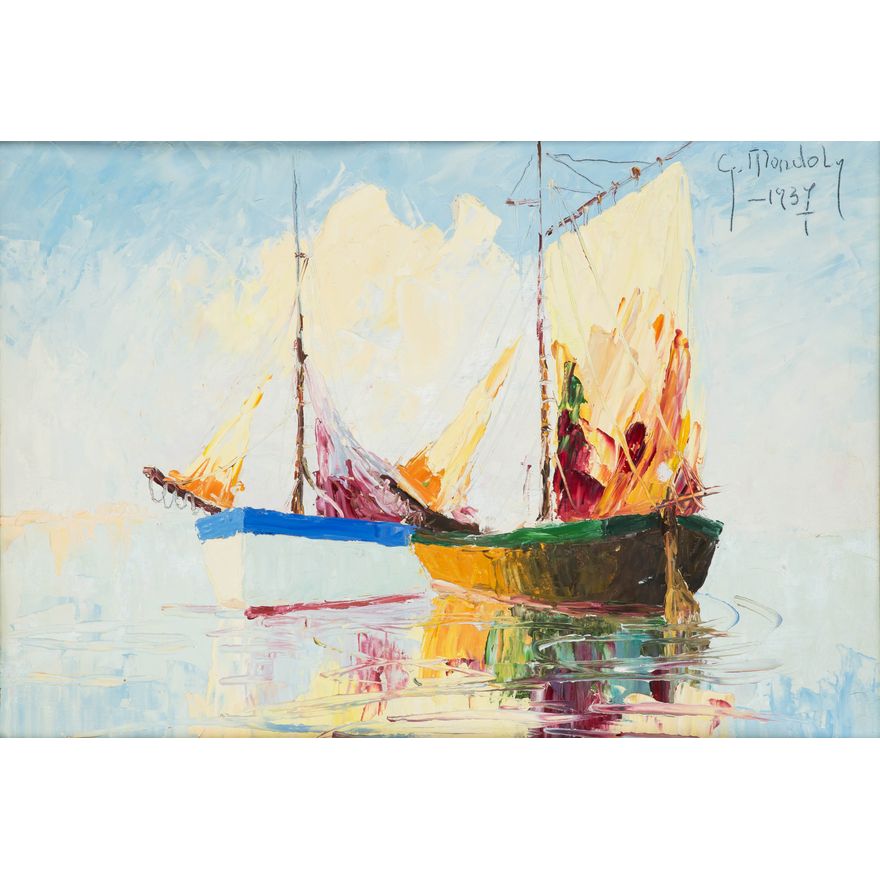 Grzegorz Mendoly-Stefanoff | Łódki, 1937 r.