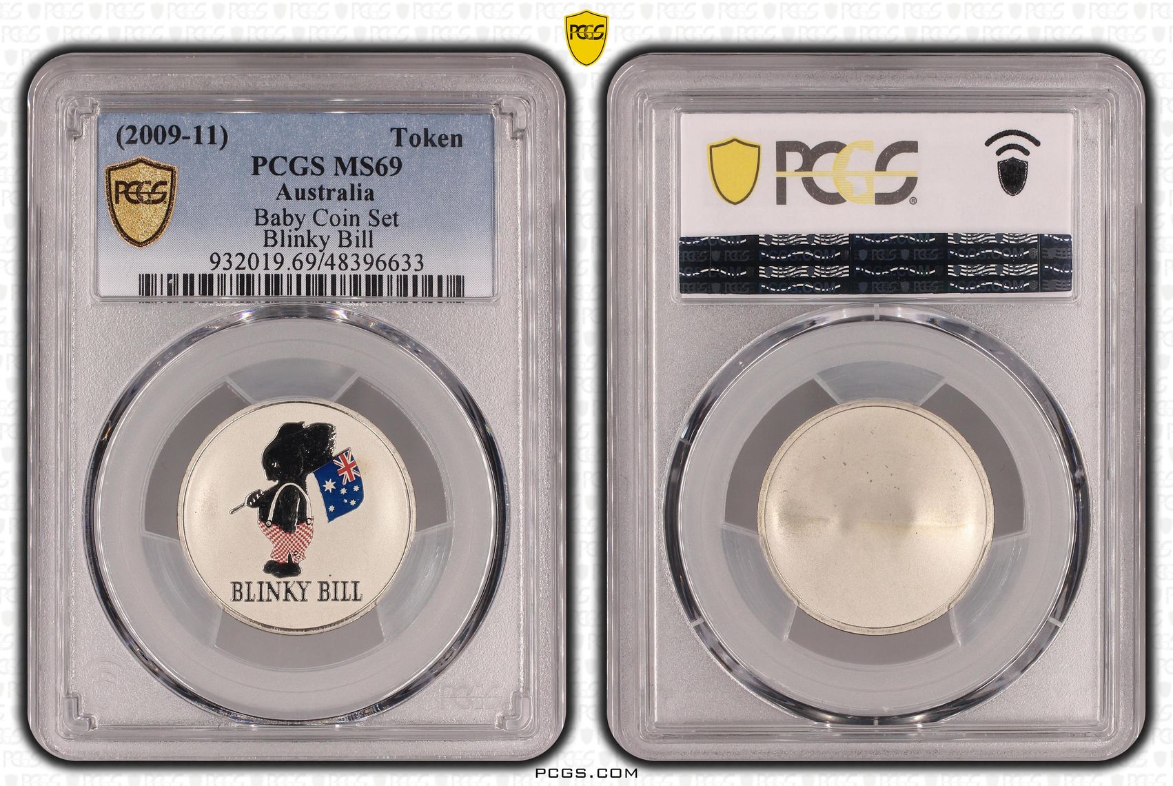 Baby Coin Set, Pop 3/0, Token, (2009-11), PCGS MS69