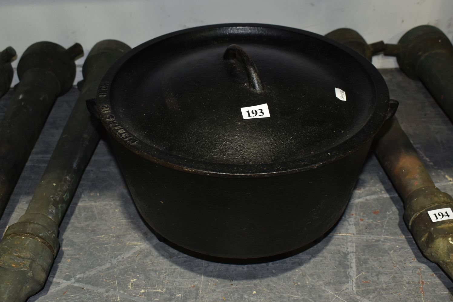 METTERS CAST IRON CAMPING STOVE Small and Whitfield