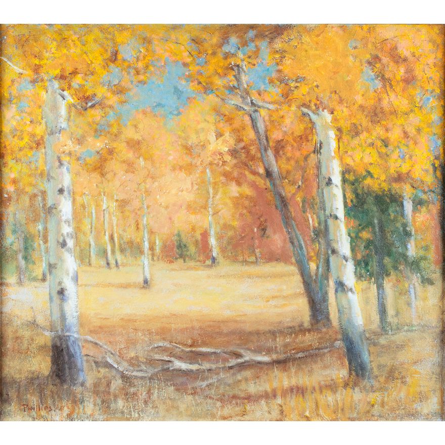 Bert Geer Phillips (1868-1956), Autumn Glade