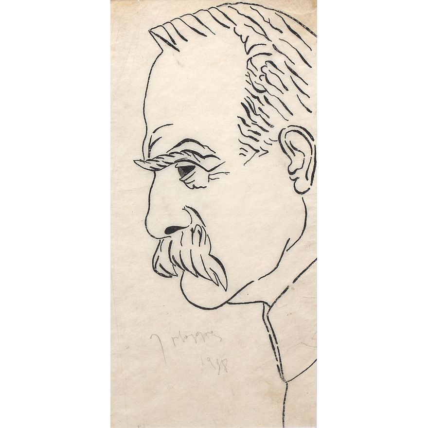 Jerzy Hoppen | Portret Marszałka Józefa Piłsudskiego, 1938 r.