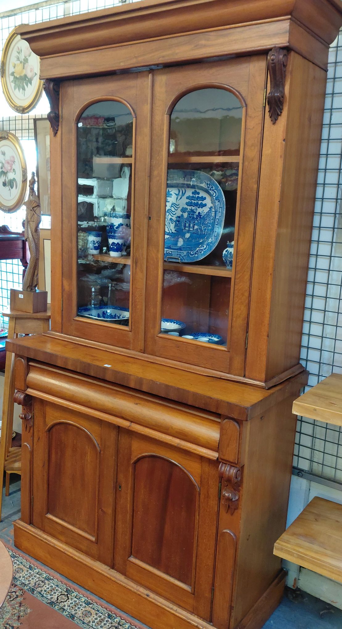 AUSTRALIAN CEDAR BOOKCASE