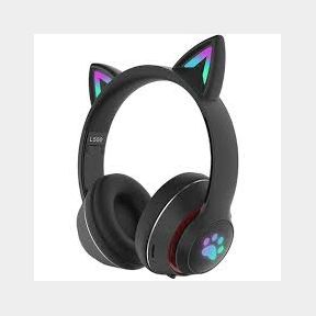 Cat ear Headset - Black | AS 51718/2346 B1 (S6)