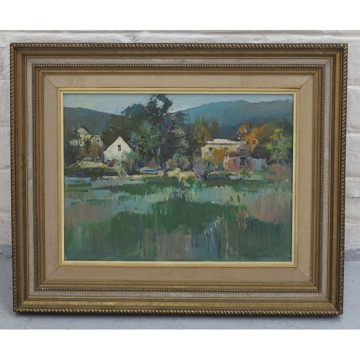 TITTA FASCIOTTI - OIL ON BOARD