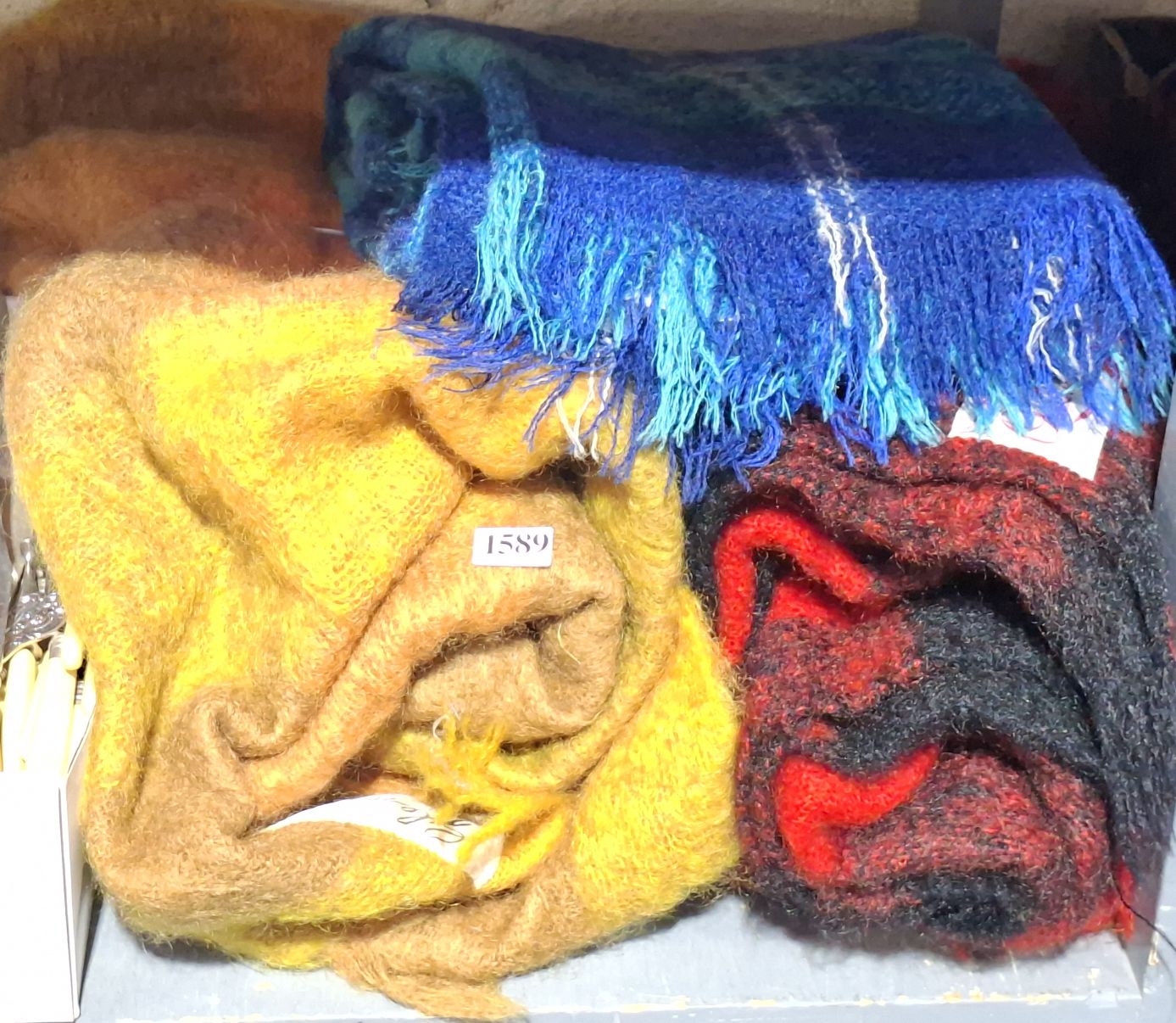 Three Mohair Throws