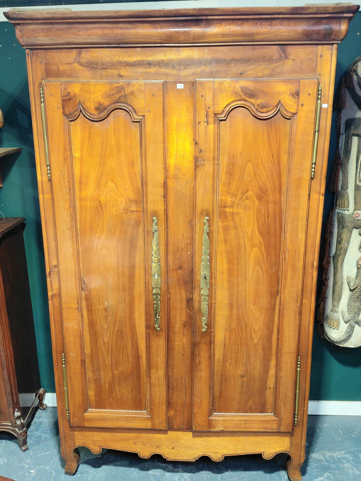 634 · 19TH C. FRENCH COUNTRY HOUSE ARMOIRE