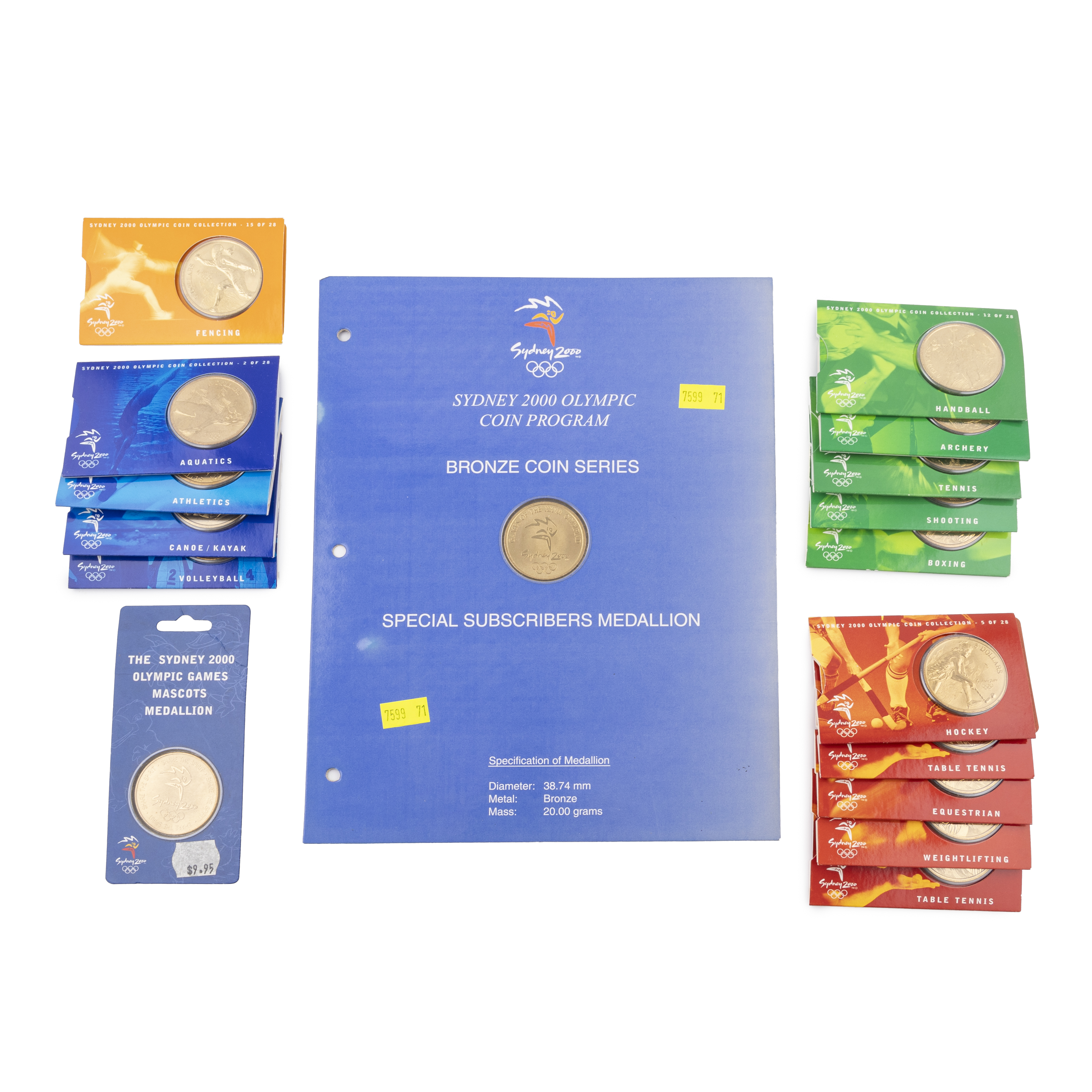 Elizabeth II, Sydney 2000 Olympics, Five Dollars, 2000, UNC