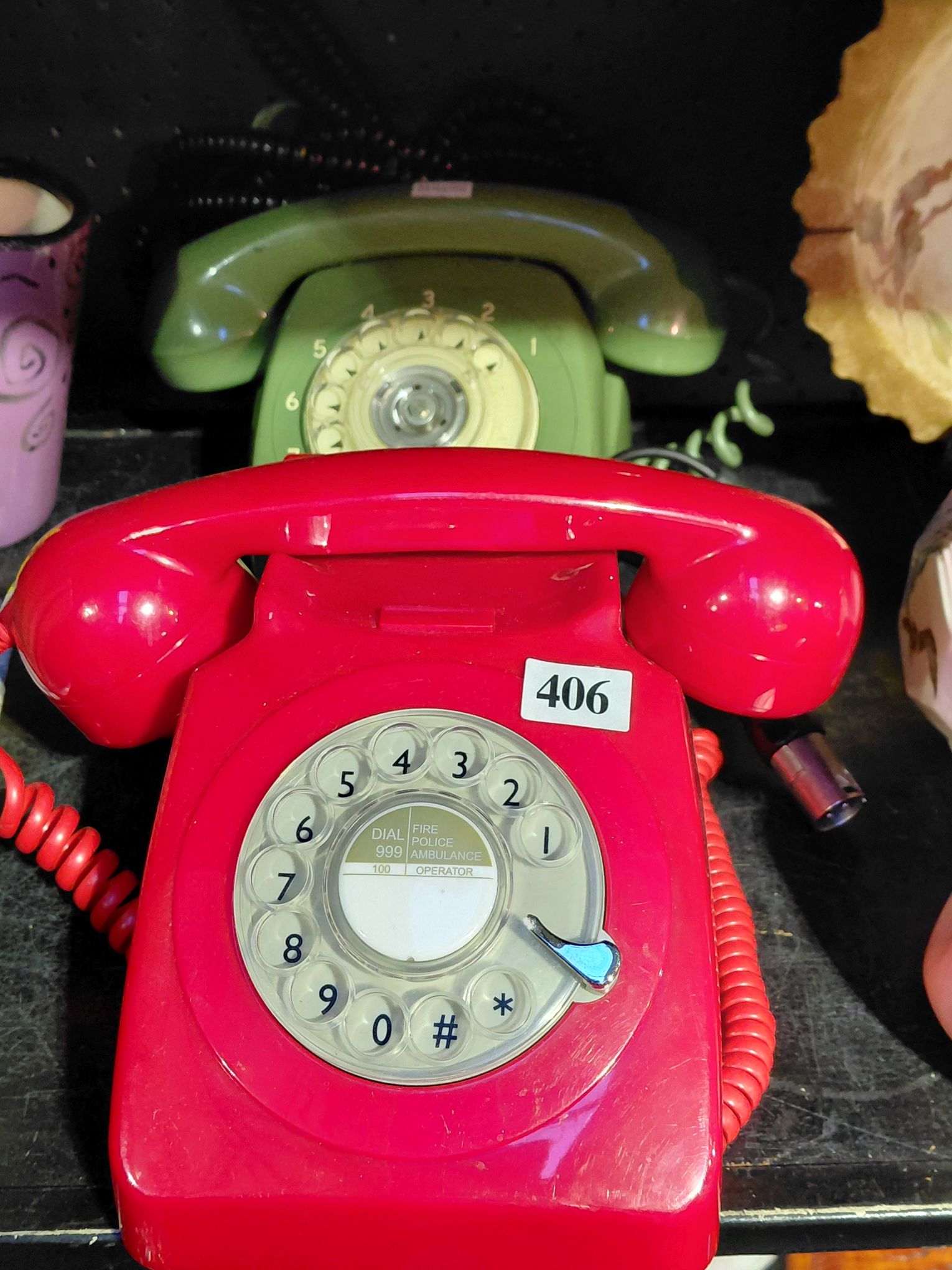 VINTAGE AND REPRODUCTION DIAL PHONES