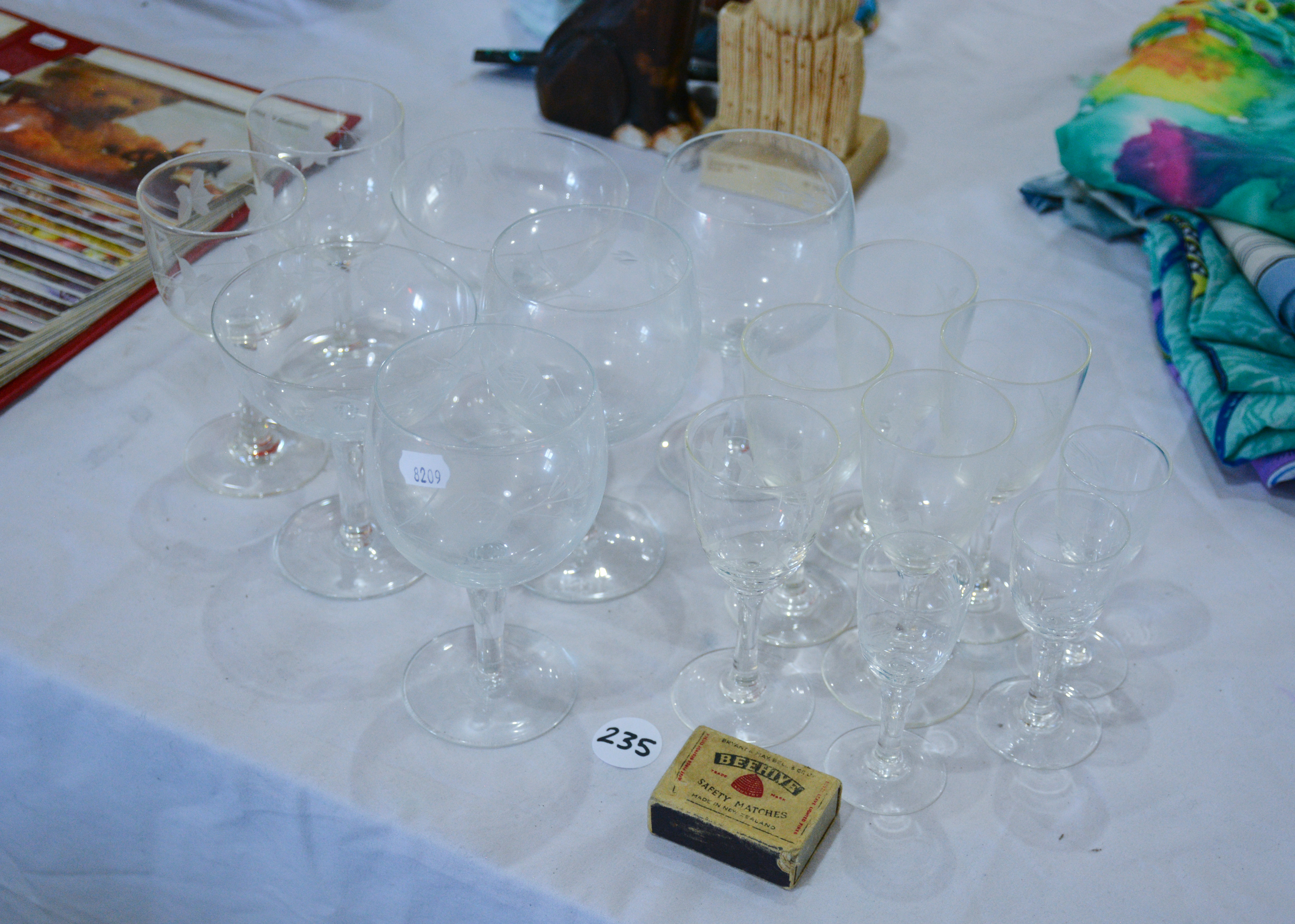 Collection of Drinking Glasses — NZ auction result